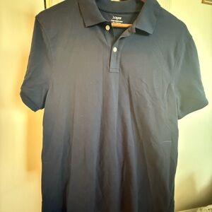 J. Crew Men's Deep Blue Polo Shirt. new with tags.